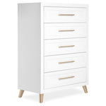 5-Drawer Modern Solid Wood Storage Chest Nursery Dresser