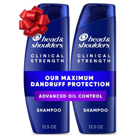 2 Head & Shoulders Clinical Advanced Oil Control Shampoo Bottles
