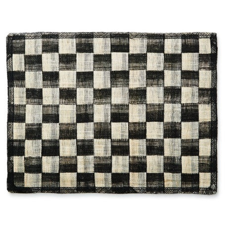Set of 4 Check Placemats