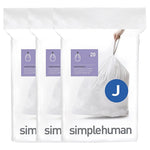 60 simplehuman Code J Trash Can Liners