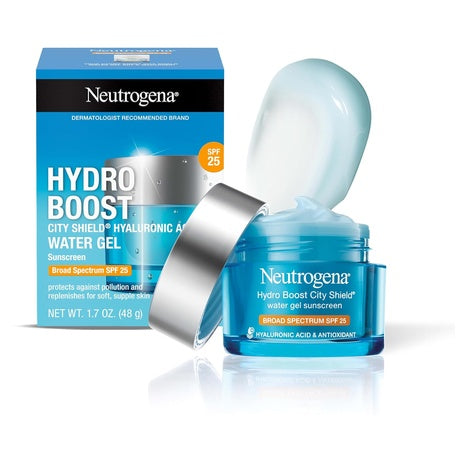 1.7-Oz Neutrogena Hydro Boost City Shield Water Gel Face Moisturizer