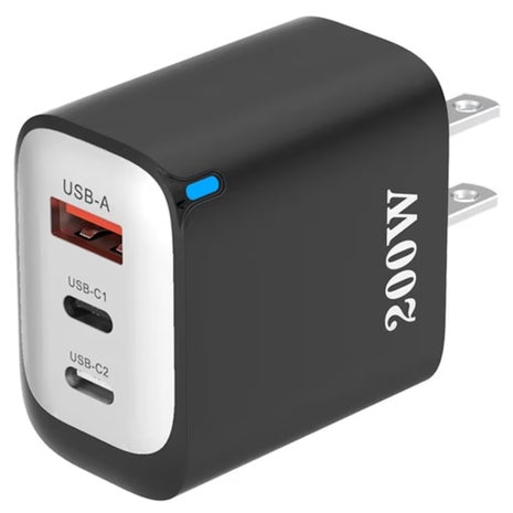 200W Multi Port USB C Wall Charger