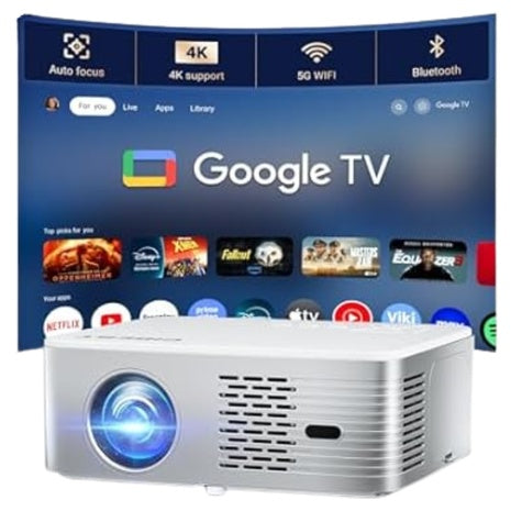 CiBest Google TV Projector 4K Support Smart Projector