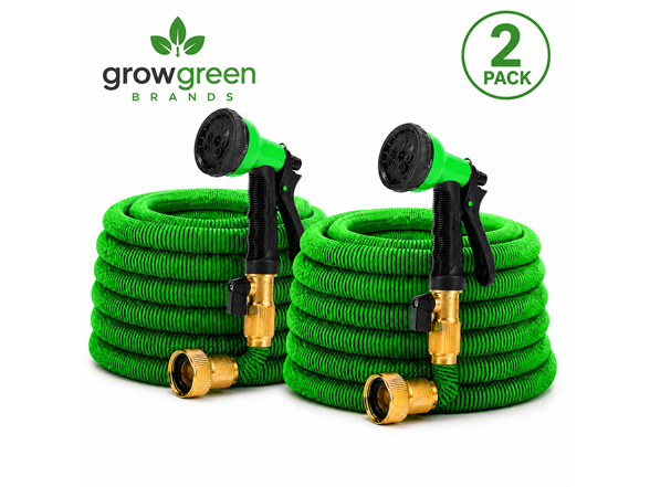 2-Pack 50ft Expandable Garden Hose
