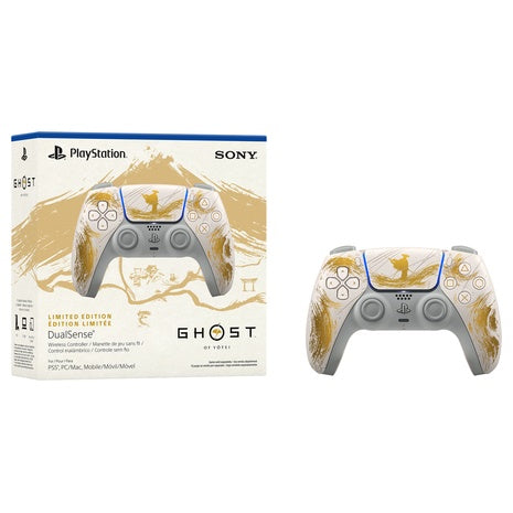 PS5 DualSense Wireless Controller Ghost of Yōtei Gold Limited Edition
