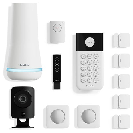 12-Piece SimpliSafe Wireless Home Security System With HD Camera
