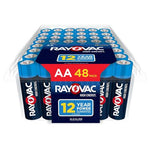48-Count Rayovac High Energy AA Alkaline Batteries