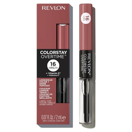 Revlon ColorStay Overtime Liquid Lipstick with Clear Lip Gloss