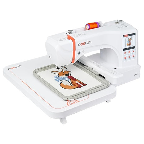 7" Touchscreen Computerized Embroidery 11"x7.9" Area Machine