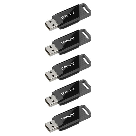 5-Pack PNY 64GB USB Flash Drives