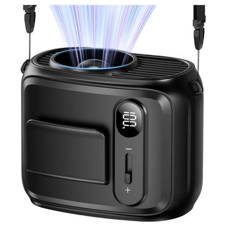 Portable Hanging Neck & Belt Clip Fan