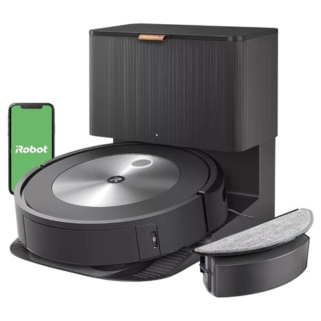 IRobot Roomba Combo J5+ Self-Emptying Robot Vacuum & Mop [Certified Refurb]