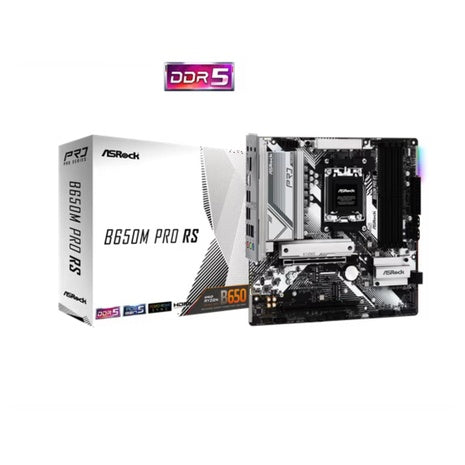 ASRock B650M PRO RS AM5 AMD B650 SATA 6Gb/s Micro ATX Motherboard