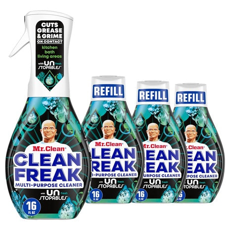 Mr. Clean Clean Freak Multi-Surface Cleaning Spray Starter Kit & Refill