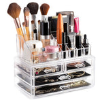 16-Compartment Cosmetic & Jewelry Organizer