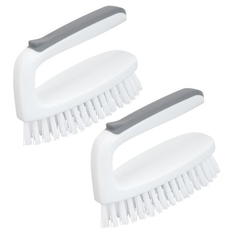 2-Pack Heavy Duty Scrub Brush W/ Handle