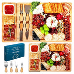 Large Charcuterie Board with Knife Set