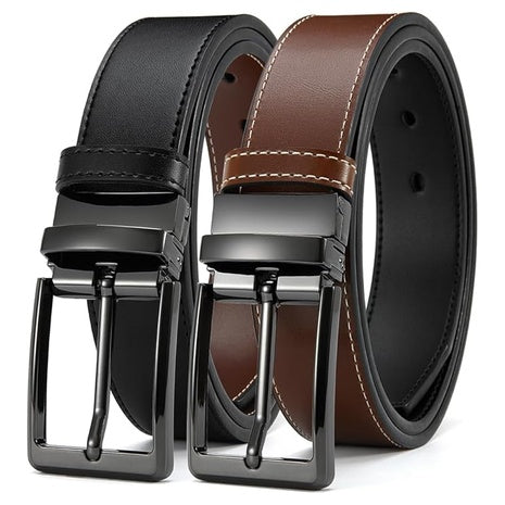 Men's 1.25" Reversible Leather Belt