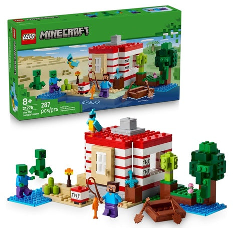 LEGO Minecraft The TNT Jungle House