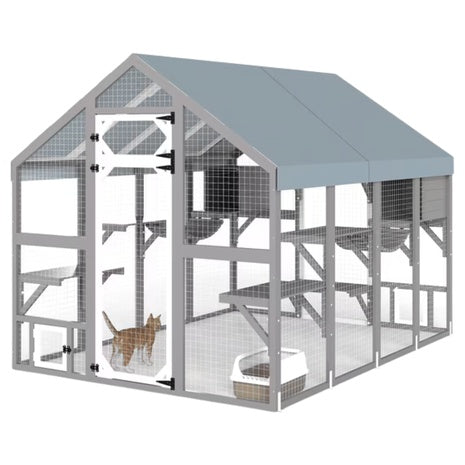 Petscosset 110" Large Catio Small Animals House