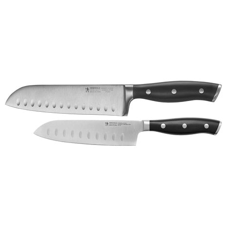 2-Piece Henckels Forged Accent Santoku Knife Set