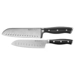 2-Piece Henckels Forged Accent Santoku Knife Set