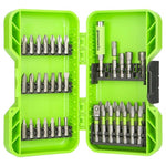40 Piece Impact Rated Screwdriver Bit Set