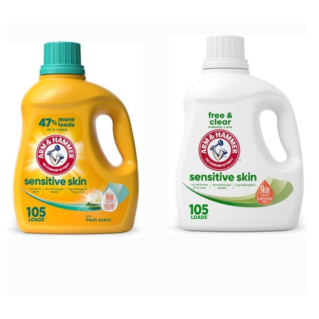 105 Load Arm & Hammer Free & Clear Laundry Detergent