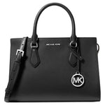 Michael Kors Sheila Medium Satchel Handbag (Black)
