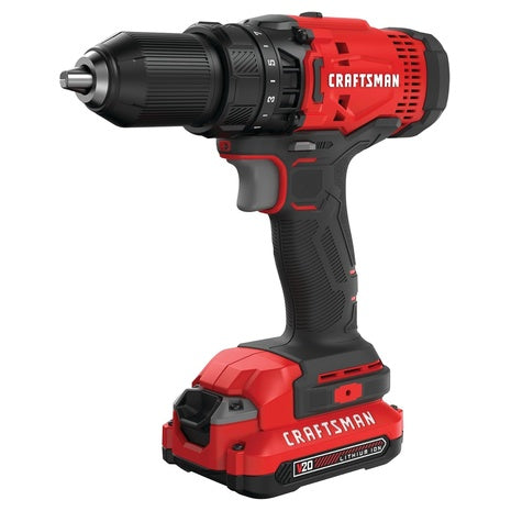 Craftsman 20V Cordless Drill/Driver Kit with Battery & Charger