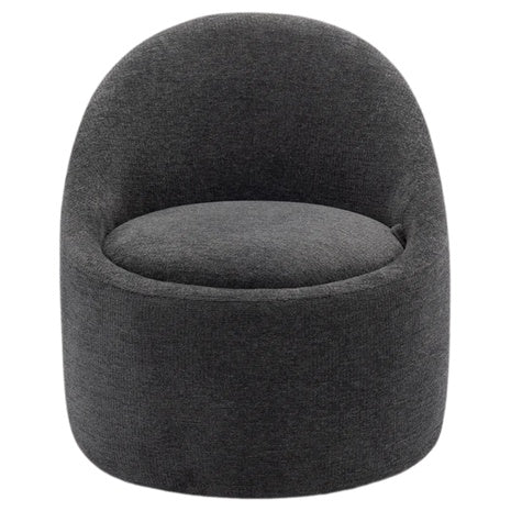Wrought Studio Lawandra Modern Upholstered Swivel Barrel Chair