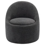 Wrought Studio Lawandra Modern Upholstered Swivel Barrel Chair