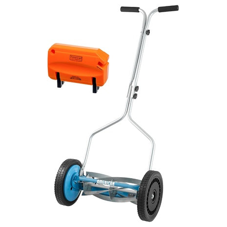 14" American Lawn Mower Reel Mower With Sharpener