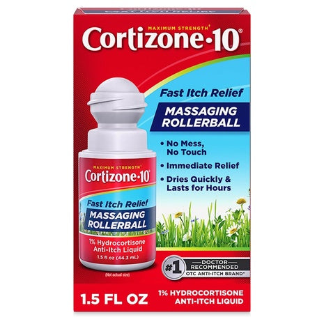 Cortizone-10 Maximum Strength Itch Relief Massaging Rollerball