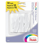 10 Pentel Cap Erasers
