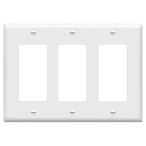 3-Gang Wall Plate