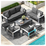 7-Piece Aluminum Patio Conversation Set