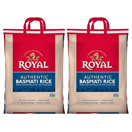 30lbs Royal Authentic Basmati White Rice