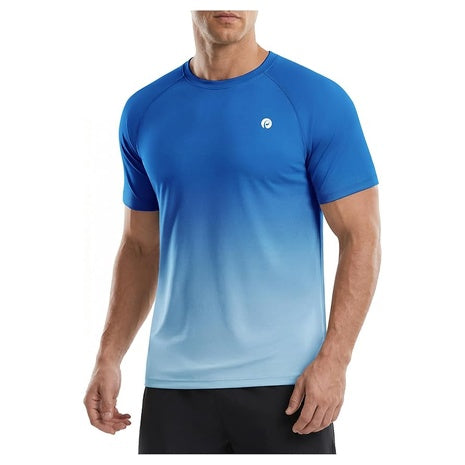 PINSPARK Men's UPF 50+ Quick Dry Workout Shirt (Various)