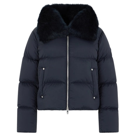 Moose Knuckles Women's Belle Dune Shearling Trim Puffer