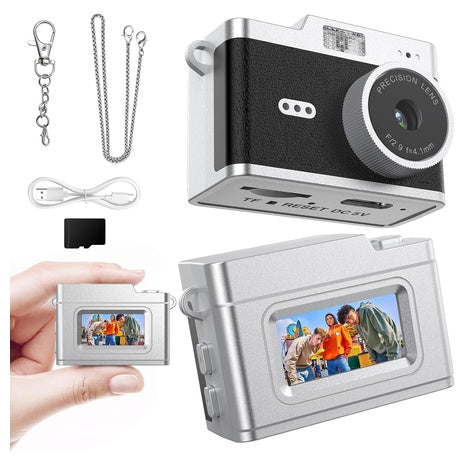 Mini Keychain 1080P Camera with 32GB Card