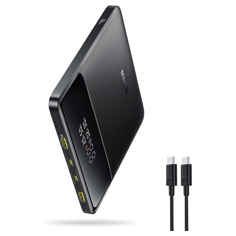 Baseus Blade 20000mAh 4-Port Up To 100W Slim Power Bank W/ USB-C Cable