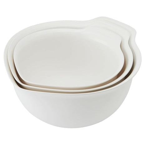 KitchenAid 3-Piece Nesting Plastic Mixing Bowls Set