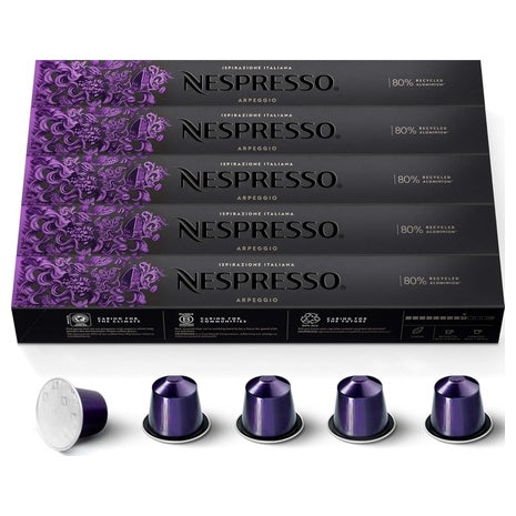 50 Nespresso Arpeggio OriginalLine Pods