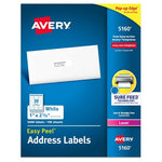 3,000 Avery Easy Peel Printable Address Labels with Sure Feed