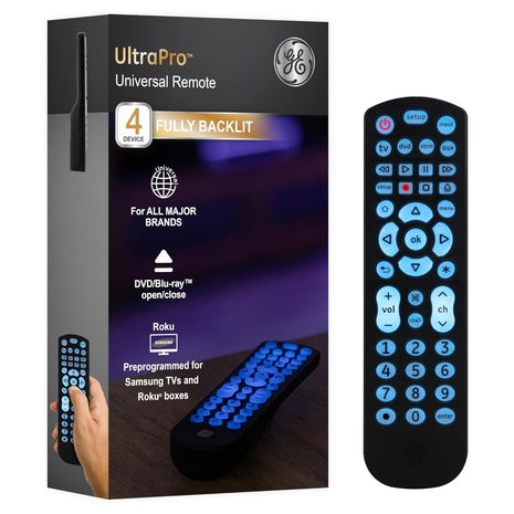 GE Backlit Universal Remote Control