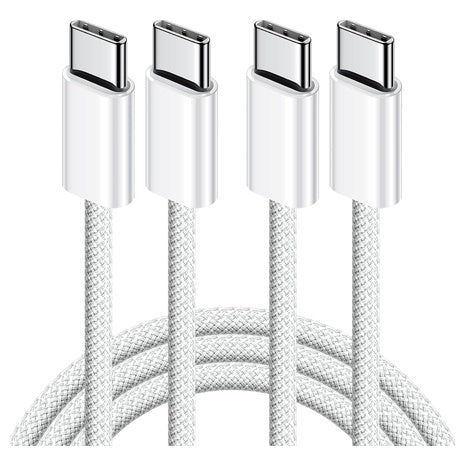 2 USB C to C Charging Cables