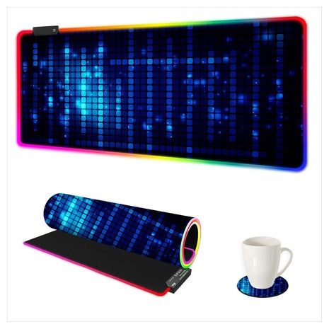 ARTSO Blue RGB Gaming Mouse Pad