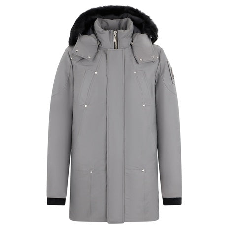 Moose Knuckles Men's Shearling Trim Stirling Parka