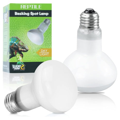 2-Pack Lucky Herp 100W Reptile Heat Lamp Bulbs